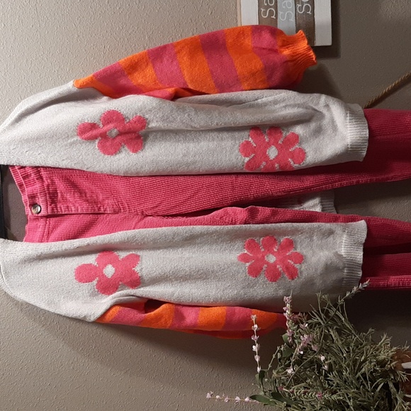 Zara Trf Collection Pink Cordaroy Pants Size M. Y2k - Picture 11 of 11